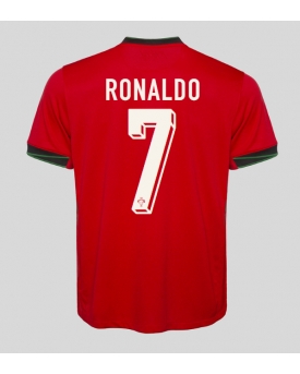 Portogallo Cristiano Ronaldo #7 Maglia Gara Casa Repliche Europei 2024
